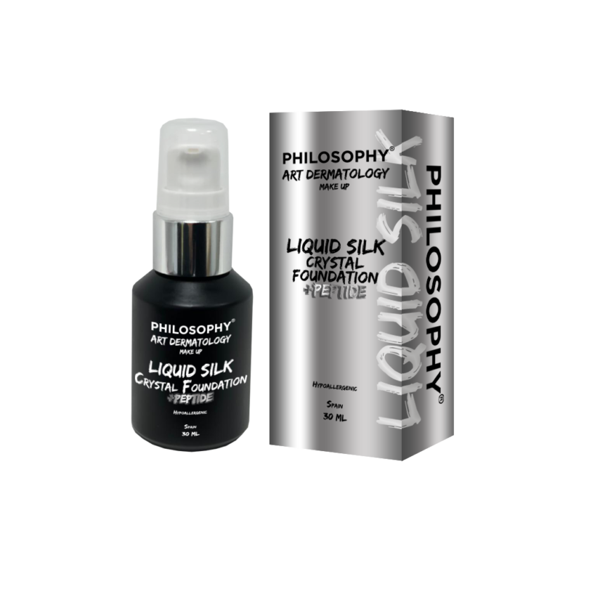 Liquid Silk Crystal Foundation / Жидкая тональная основа с кристаллами шелка - фото 1